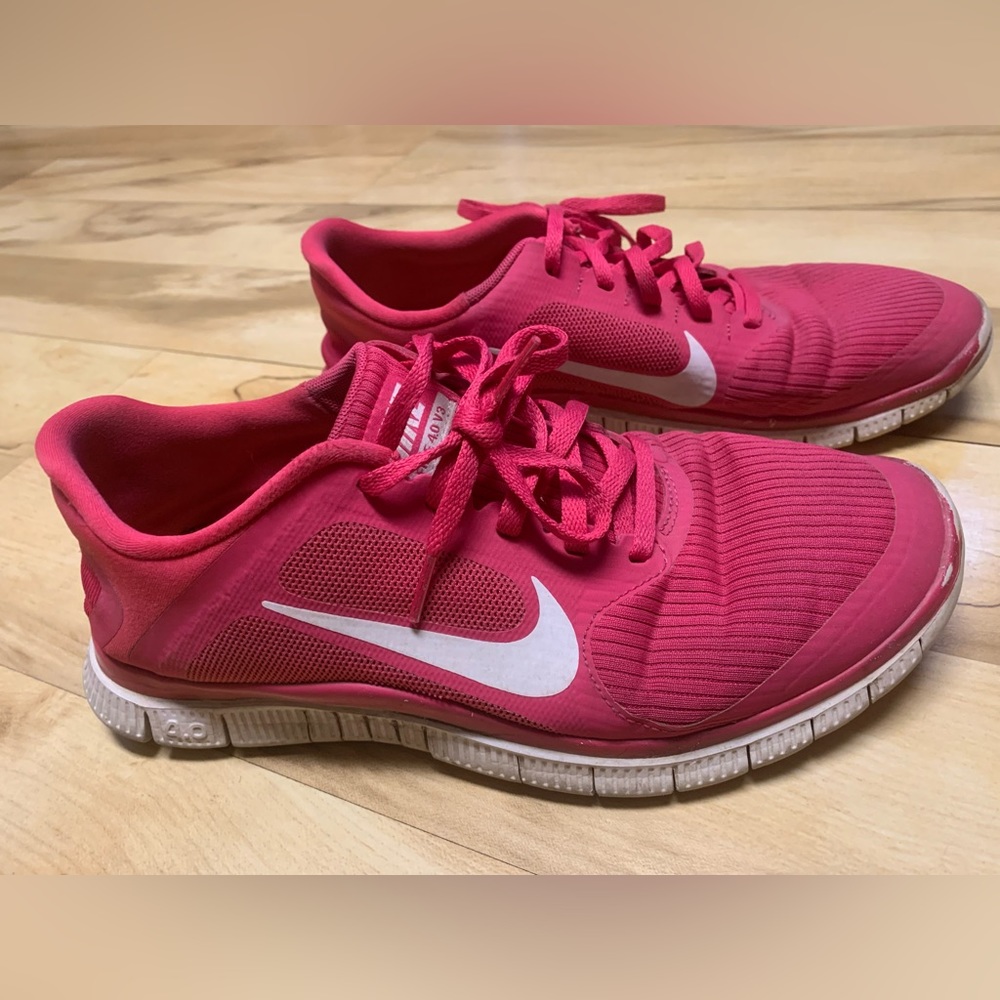 Nike Free 4.0 V3 Sneakers - Women’s - Pink - Size: 10